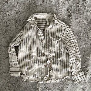 Rylee + Cru Striped Shirt